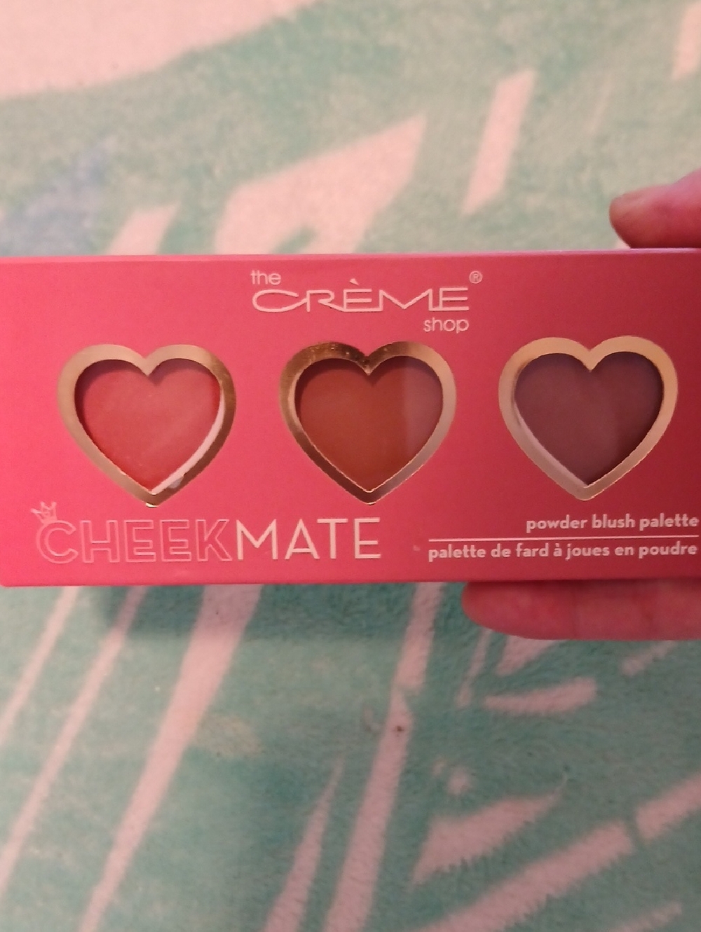 The Crème Shop Cheekmate Powder Blush Palette -King